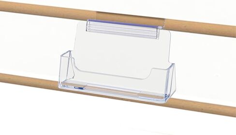 حاملي التسويق 12 حزمة Slatwall Business Card حامل بطاقات الاتصال 3.5 "× 2" in Saudi Arabia