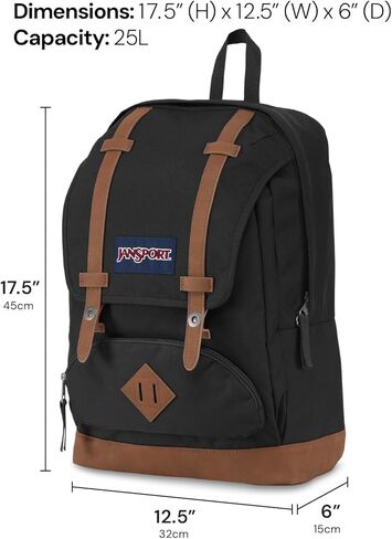 حقيبة كتف من Jansport Cortlandt Laptop ، Juniper العميق ، 15 بوصة كمبيوتر محمول كتف من الجلد المحمول مع مقصورة كبيرة ، أحزمة مبطنة للرجال والنساء in Kuwait