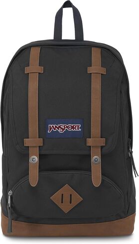 حقيبة كتف من Jansport Cortlandt Laptop ، Juniper العميق ، 15 بوصة كمبيوتر محمول كتف من الجلد المحمول مع مقصورة كبيرة ، أحزمة مبطنة للرجال والنساء in Kuwait