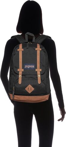 حقيبة كتف من Jansport Cortlandt Laptop ، Juniper العميق ، 15 بوصة كمبيوتر محمول كتف من الجلد المحمول مع مقصورة كبيرة ، أحزمة مبطنة للرجال والنساء in Kuwait