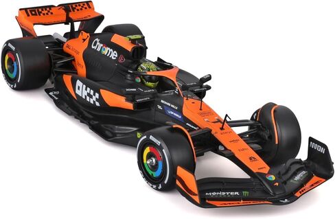 1/24 F1 Mcl38 Miami Grand Prix 2024 4# Lando Norris 81# Oscar Piastri Alloy Die Car Collection Collection Model (1/24 Mcl38 Miami# 81) in Kuwait