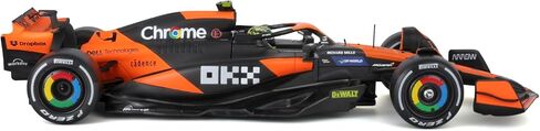1/24 F1 Mcl38 Miami Grand Prix 2024 4# Lando Norris 81# Oscar Piastri Alloy Die Car Collection Collection Model (1/24 Mcl38 Miami# 81) in Kuwait