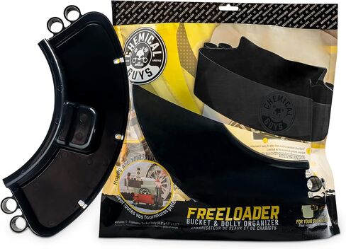 Chemical Guys ACC620 Freeloader Bucket & Dolly Organizer, Gray, Keep Soap and Water in The Bucket and Your Supplies Organized, Great for Washing Cars, Trucks, Motorcycles, SUVs, RVs & More in Kuwait