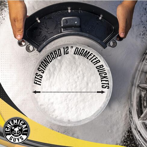 Chemical Guys ACC620 Freeloader Bucket & Dolly Organizer, Gray, Keep Soap and Water in The Bucket and Your Supplies Organized, Great for Washing Cars, Trucks, Motorcycles, SUVs, RVs & More in Kuwait