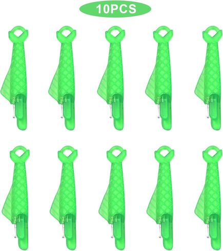 10 PCS Fish Must Machine Machine Threaders ، Therction Outhidatic Feader Eleging Threader Towner ، Quick and Easy Loop Threader (اللون: أخضر) in Kuwait
