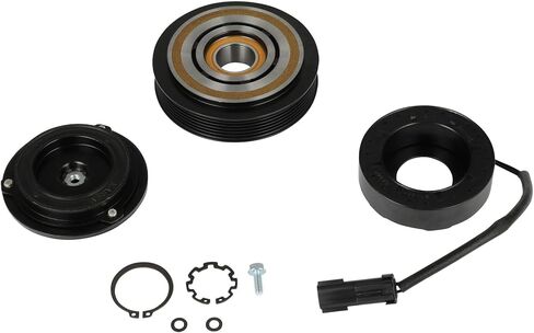 ECCPP A/C Compressor Clutch 1999-2004 Fit for Jeep Grand for Cherokee 4.0L AC Compressor Clutch Assembly Kit Pulley Coil Set in Saudi Arabia