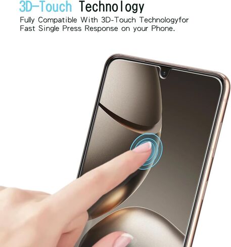 KAREEN [2-Pack] Screen Protector for Samsung Galaxy S21 Plus 5G 6.7-inch Tempered Glass, Support Fingerprint Reader, Anti Scratch, 9H Hardness, Bubble Free, Case Friendly in Kuwait