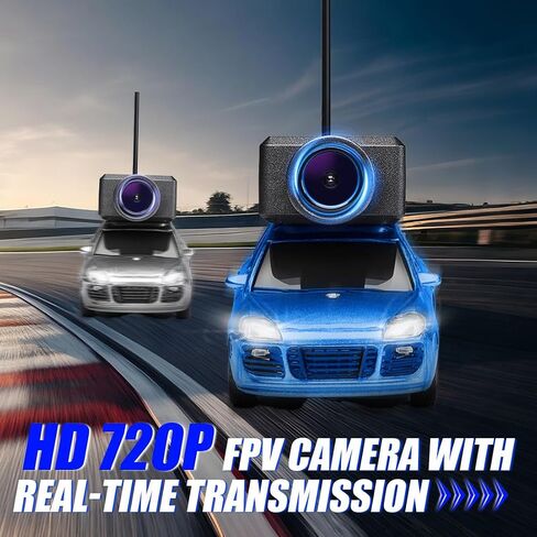 WL 1/64 FPV RC Mini Car with 3-Speed Modes, APP-Controlled Fully Proportional Mini Climbing Vehicle Model (RTR Version) in Kuwait