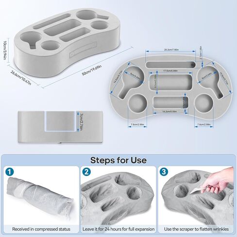 Couch Cup Holder Pillow with 6 Slots, Couch Caddy & Buddy with Armrest Cushion As Gaming Pillow, Couch Drink or Snack Holder, Sofa Organizer for Cup, Drink, Game Controller, Remote, Phone in Saudi Arabia