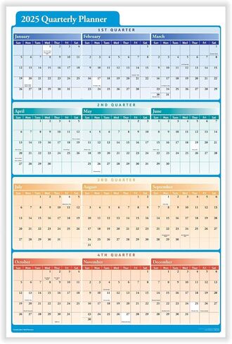2025 Yearly Vacation Planner (36" X 24") in Kuwait