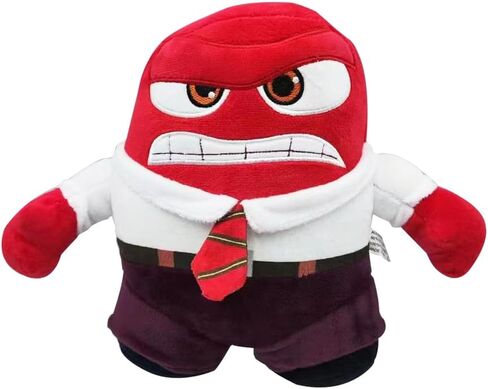 Inside Out 2 Character Anger Soft Stuffed Plush Toy 7.8 inches Doll (Anger) in Kuwait
