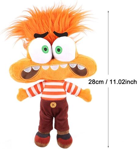 Inside Out Out 2 -Age -Anger Tove Plush Plush Toy 7.8 Inting Doll (Anger) in Saudi Arabia