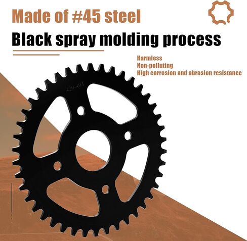 40T Sprocket for 40/41/420 Chain 40mm bore Mini Bike Rear Sprocket Replacement for Coleman BT200X CT200U CT200U-EX Go-Kart Baja Warrior TrailMaster Massimo MB165 MB200 in Kuwait