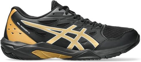ASICS Men's GEL-ROCKET 11 Volleyball Shoes, 9.5, BLACK/WATERSCAPE in Saudi Arabia