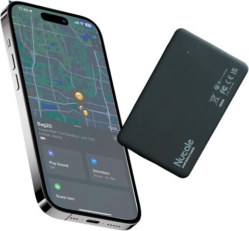 Air Smart Card Wallet Finder Thin Bluetooth Tracker for FindMy APP (iOS Only), Item Locator for Wallet, Luggage Tags in Saudi Arabia