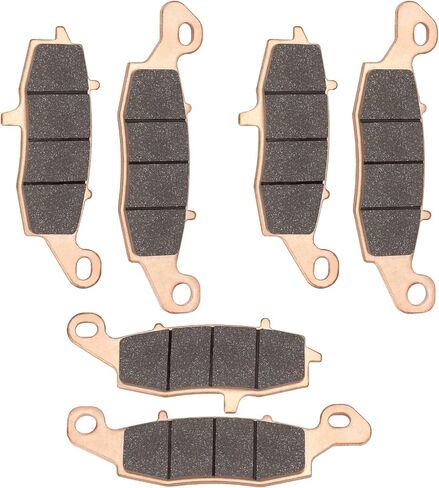 LOCOPOW Brake Pads for Kawasaki Vulcan 1500 2001-2005 / Vulcan 1600 2003-2008 / Vulcan 1700 2009-2014 / ZR7S ZR750 1999-2005 Mean Streak Front and Rear in Saudi Arabia