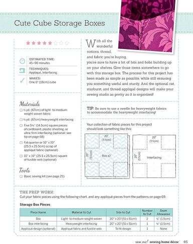 Sew Me! Sewing Home Decor: Easy-to-Make Curtains, Pillows, Organizers, and Other Accessories (Design Originals) in Saudi Arabia