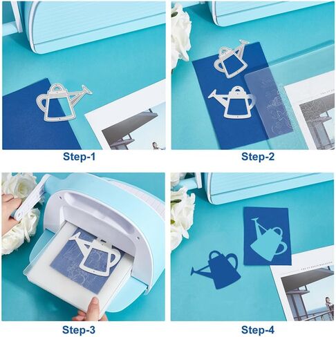 UNICRAFTALE 19Pcs Garden Theme Cutting Dies for Paper Card Making Embossing Gardening Tool Metal Die Cuts Kit Flower Watering Mould Stencil Template for DIY Crafts Scrapbooking Photo Frame Album in Saudi Arabia