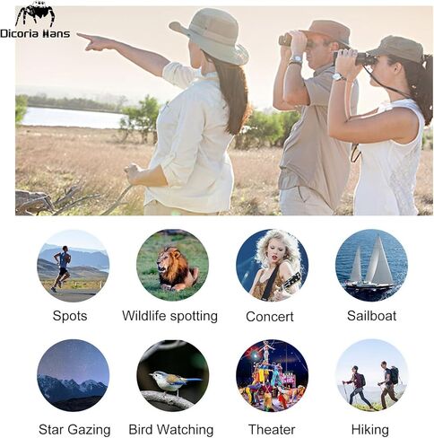 10x42 Compact Monocular, Smaller Size Easier to Carry Around for Bird Watching Hunting Camping Hiking Sport Game Concerts in Kuwait
