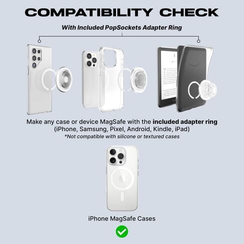 مقبض هاتف PopSockets متوافق مع MagSafe، حامل هاتف، متوافق مع الشحن اللاسلكي، في الغابة - كوبالت in Saudi Arabia
