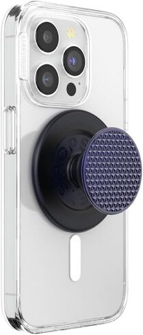 مقبض هاتف PopSockets متوافق مع MagSafe، حامل هاتف، متوافق مع الشحن اللاسلكي، في الغابة - كوبالت in Saudi Arabia