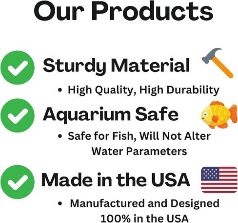 Aquarium Underground Two Hole Corner Cave | Viewing Fish & Shrimp Tunnel | Fish Tank Undergravel Hide Decor Decoration Hideout Perfect For Corydora Catfish, Kuhli Loach, Pleco, Betta Fish in Kuwait