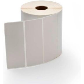 LV-800540-155 White Labels Compatible with Zebra Label Printers, 4" x 1.5", 960 Labels/Roll - Barcodes, Retail, Inventory Management Labels | LabelValue.com