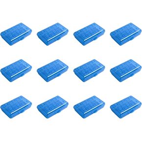 Sterilite 17224812 Small Pencil Box, Splash Tint, 12-Pack