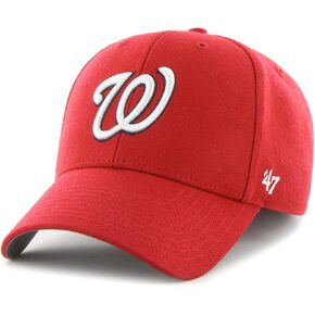 MLB Washington Nationals Juke MVP Adjustable Hat, One Size, Navy-Road in Kuwait