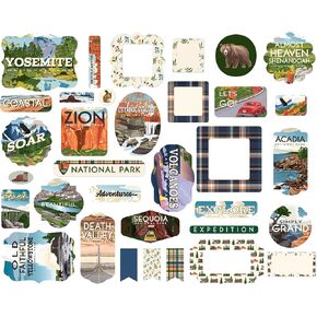 Echo Park Paper National Parks Ephemera, Various