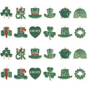 KitBeads 40pcs Enamel Fish Charms Flower Printed Marine Life Sea Animal Lucky Koi Fish Charms for Jewelry Making Bracelets Bulk