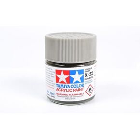 TAMIYA Acrylic X-32, Titanium Silver 23ml TAM81032