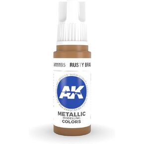 AK Interactive 3rd Gen Metallic Rusty Brass 17ml