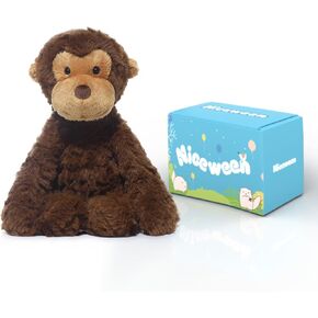 Monkey Stuffed Animal Cute Plush Toy Soft Monkey Plush Pillow Stuffed Plushies Doll Gifts for Girls Boys Adults