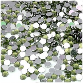 The Crafts Outlet 144pc Rhinestones Round 5mm - 21ss Flatback Beer Brown
