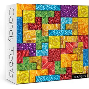 Colorful Candy Puzzles for Adults 1000 Pieces, Rainbow Impossible Hard Fun Jigsaw Puzzles, Beautiful Crazy Challenging Pretty Puzzle