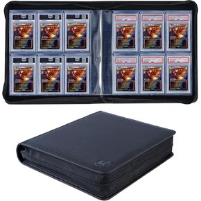 حافظة بطاقات متدرجة من KUOOKING - تحتوي على 40 لوحًا، وحافظة ذات 4 جيوب لألواح البطاقات القياسية PSA in Kuwait