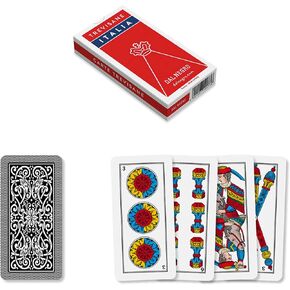 Dal - Trevisane Italia Regional Card Deck Consisting of 40 Cardstock Cards, Ideal for Broom and Trump
