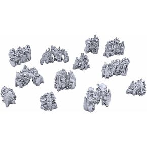 Shroom Grotto Walls by Printable Scenery, 3D Printed Tabletop RPG Scenery and Wargame Terrain 28mm Miniatures