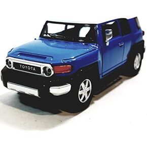 Kinsmart Sky Blue Toyota FJ Cruiser SUV 1/36 Scale Diecast Car