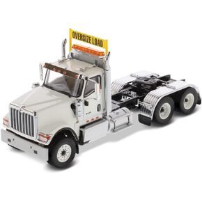 Diecast Masters 1:50 Scale International HX520 SFFA Day Cab Tandem Tractor | Transport Series | White Model 71001