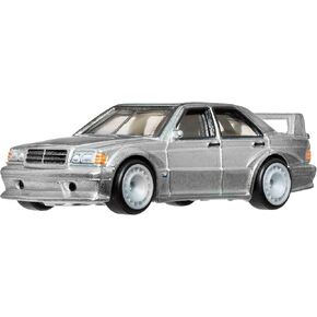 Hot Wheels Premium Car Culture Collectible Toy Car, 1:64 Scale Die-Cast Mercedes-Benz 190E 2.5-1.6, Modern Classics Vehicle with Real Riders Tires