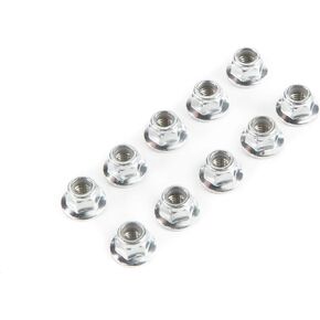 Losi Lock Nut Flanged M5 x 0.8 Serrated 10 LOS235015 Elec Car/Truck Replacement Parts
