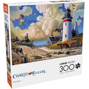 Buffalo Games - Charles Wysocki - Dreamers - 300 Piece Jigsaw Puzzle for Adults -Challenging Puzzle Perfect for Game Nights - Finished Size is 21.25 x 15.00