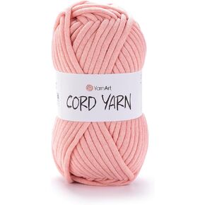 YarnArt Crochet Knitting Cord Yarn - Home Decoration for Baskets, Mats, Rugs, Underpads, Cushions, Blankets, Bags, Cat - Dog Beds - Super Bulky(6) - 8.80 Oz - 80 Yard - 1 Skein (752- Light Beige)