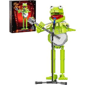 يظهر Muppets مجموعة البناء ، ألعاب Model Frog ، مجموعة أرقام العمل ، هدايا إبداعية Frog للفتيان ، متوافقة مع حيوانات Lego ، مناسبة للأطفال الذين تتراوح أعمارهم بين 6 سنوات (499 جهاز كمبيوتر)