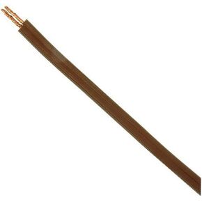 Zip cord lamp cord, 18/2 SPT-1, brown, 100' roll.