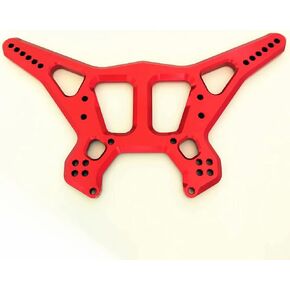 Aluminum Rear Shock Tower for Arrma Kraton Talion Notorious Outcast 6S AR330222 Mutiple Holes Ajustable Red