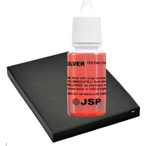 Waytest Silver & Sterling 999 925 Testing Solution-with Scratch Testing Stone Authenticity Tester Jewelry Scrap Precious Metal USA