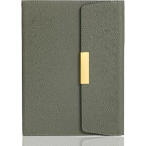 Hardcover Leather Journal Notebook A5 Lined 240 Pages 6x8 Inches Magnetic Closure Travel Work School Writing Journaling Notebooks for Women Men Gift Box Packaging